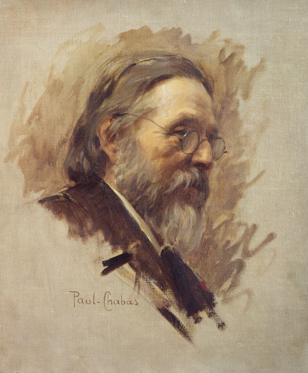 Jules Breton (1827-1906) av Paul Chabas