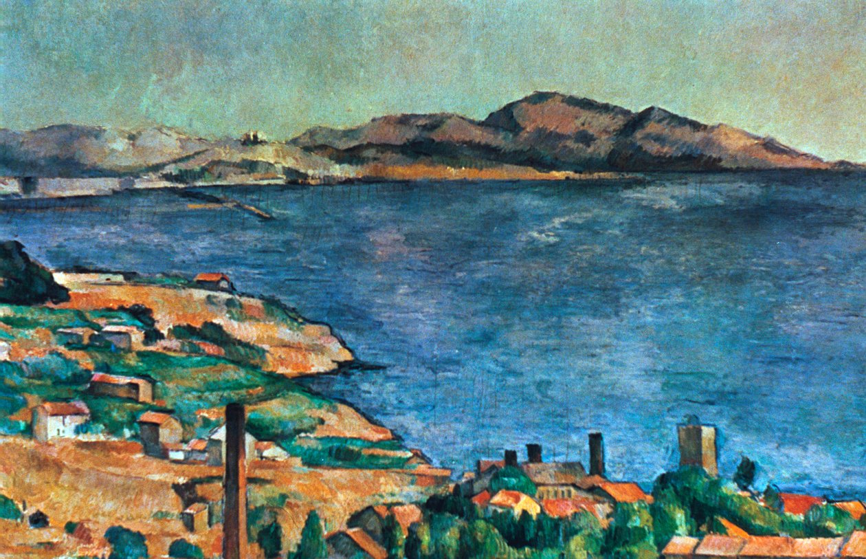 I Marseille, 1883-1885 av Paul Cézanne