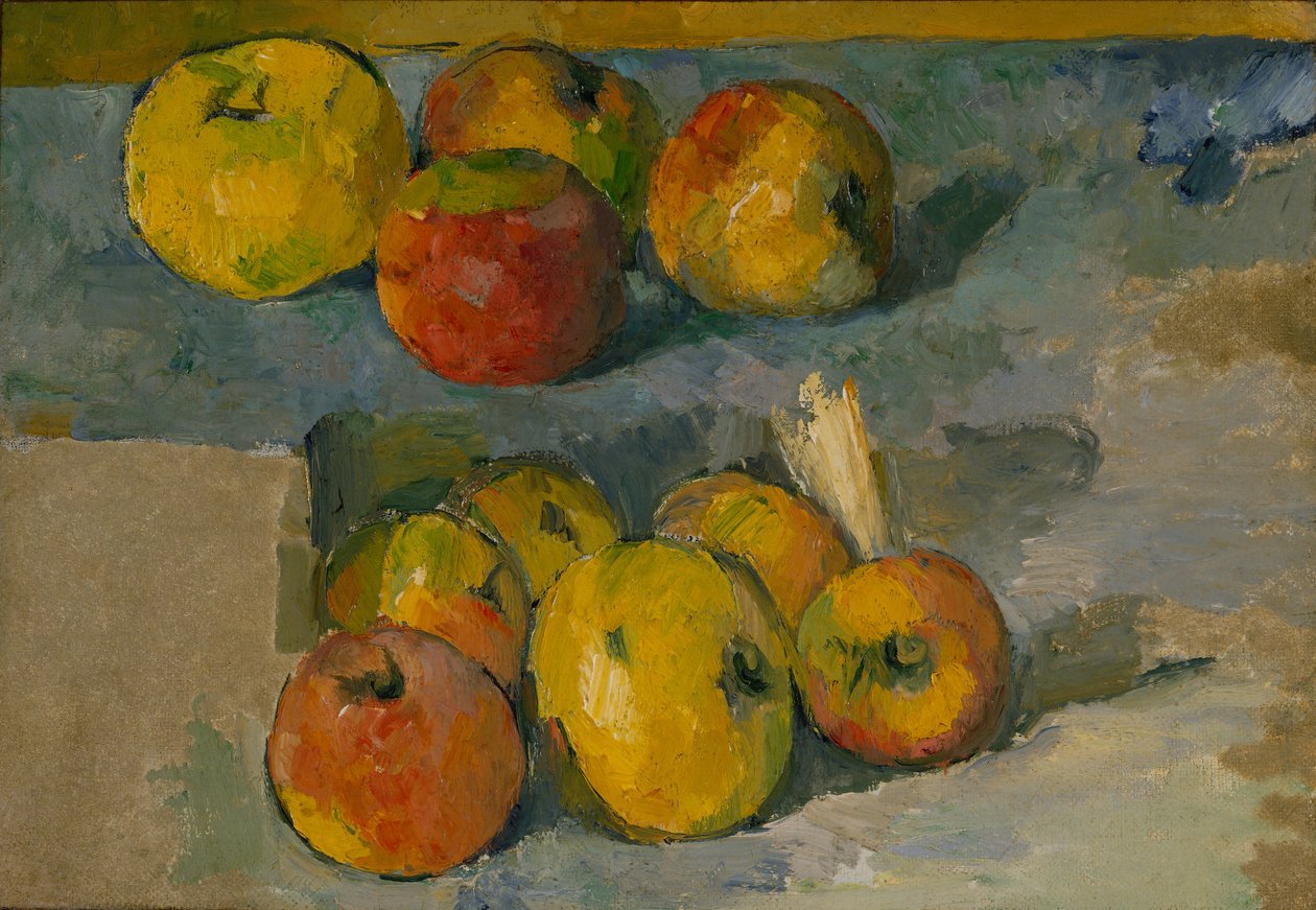 Äpplen, 1878-79. av Paul Cézanne