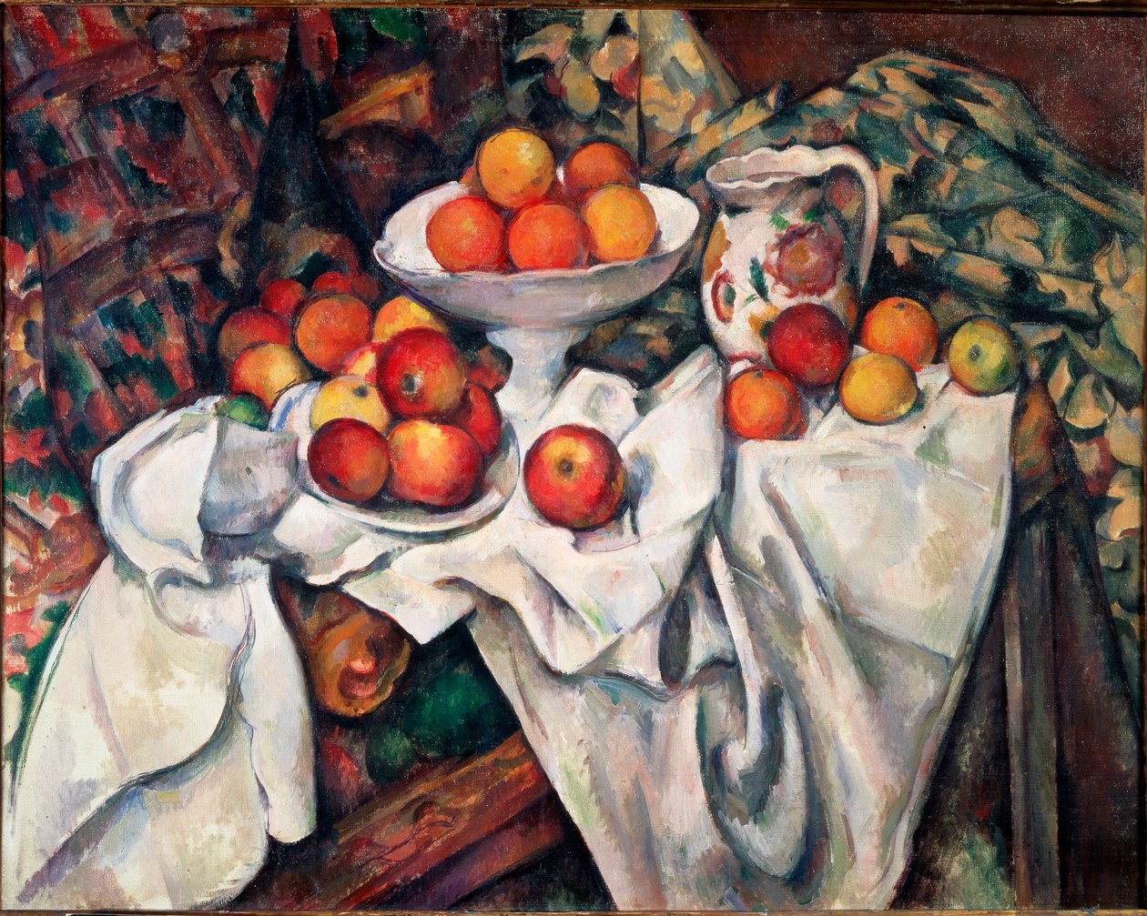 Äpplen och apelsiner av Paul Cézanne