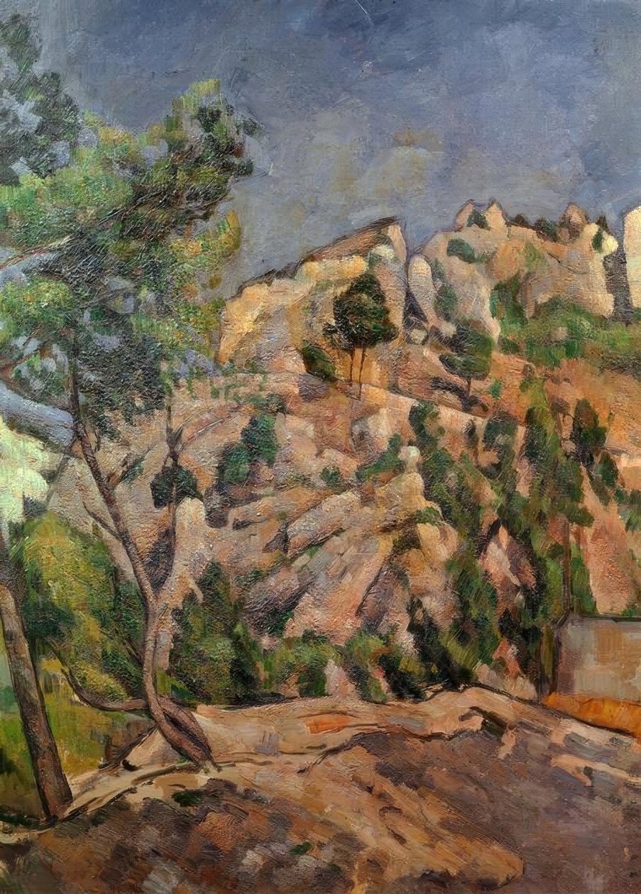 Längst ner i ravinen av Paul Cézanne