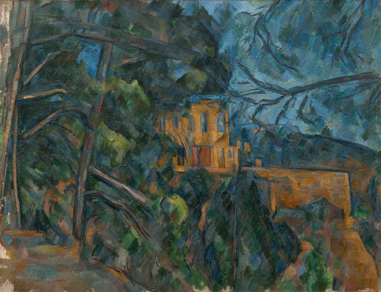 Svarta slottet, 19001904. av Paul Cézanne