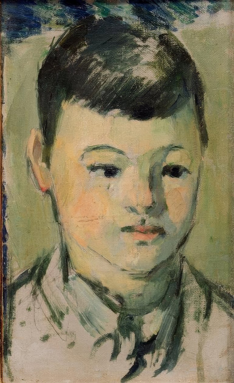 Konstnärens son av Paul Cézanne