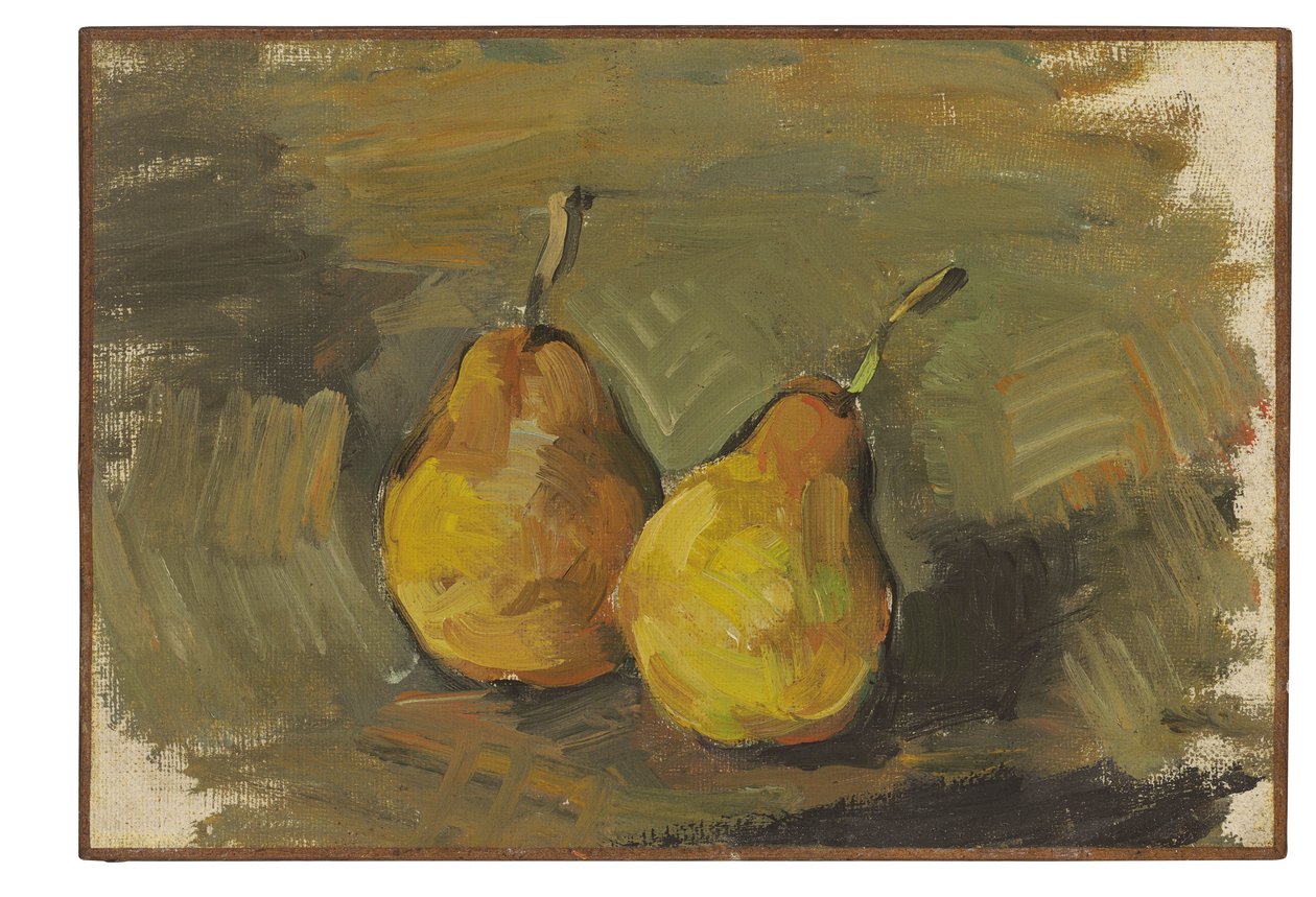 Två päron, c.1875 av Paul Cézanne