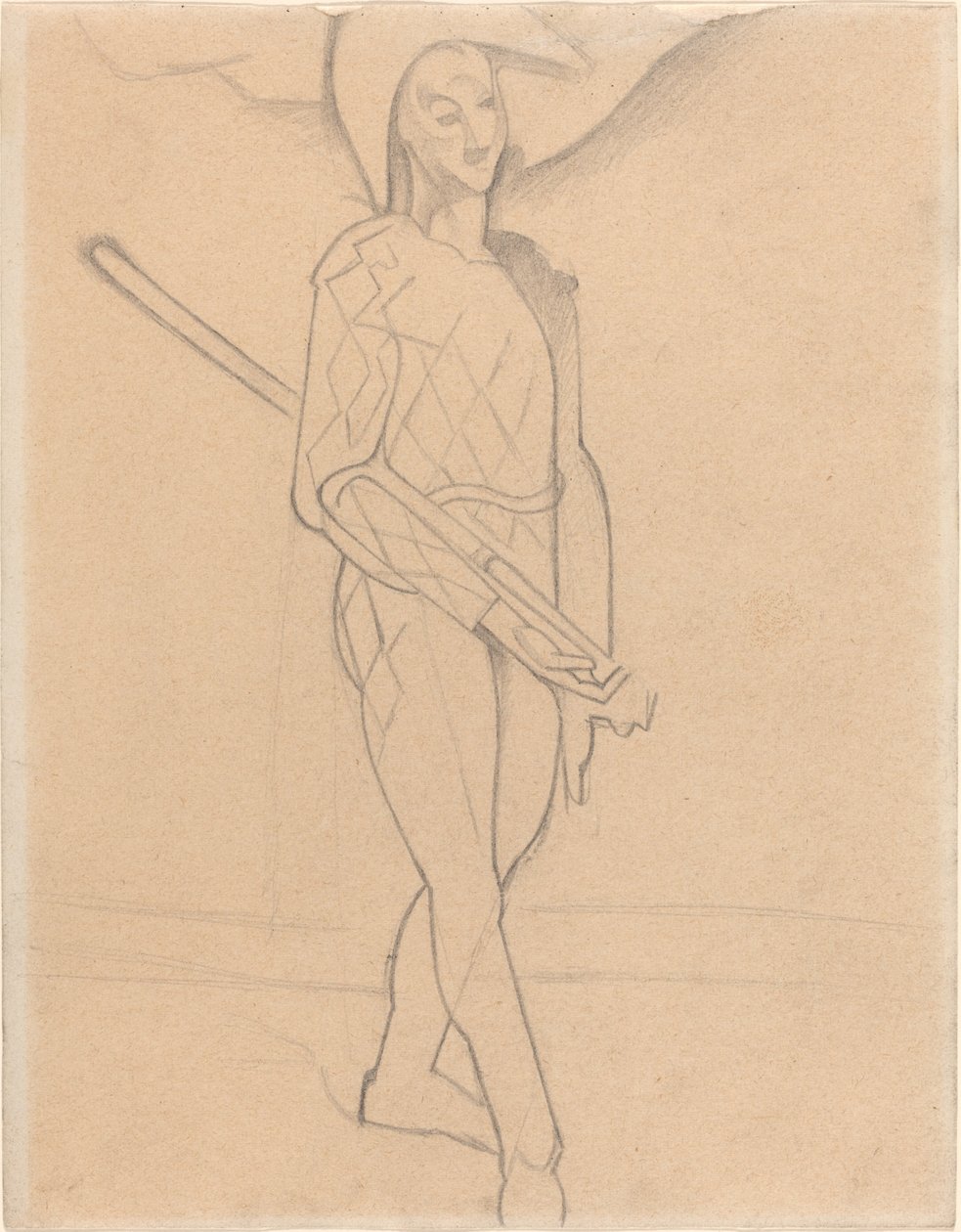Harlequin, 1916. av Paul Cézanne