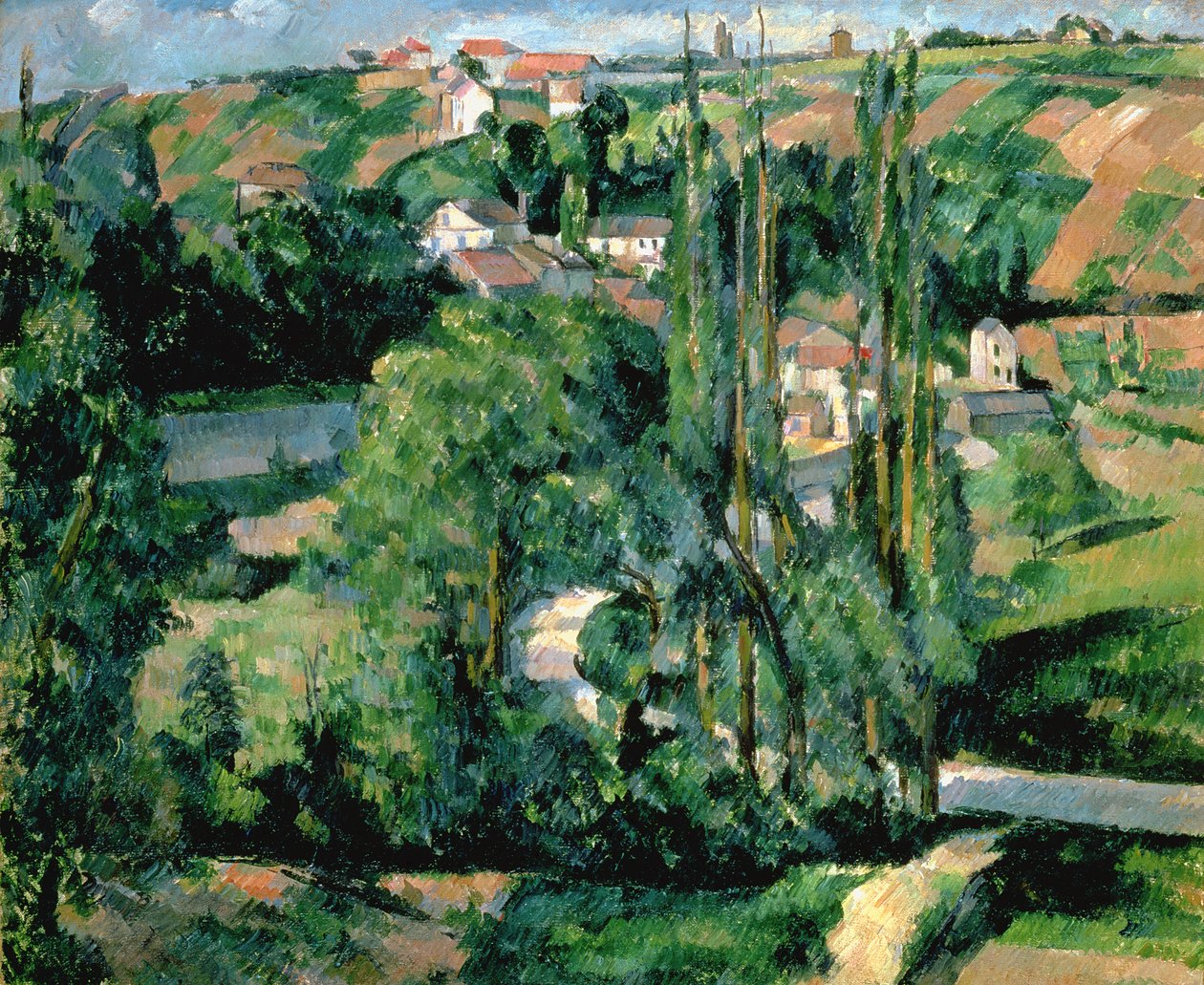 Jalais Hill, Pontoise, 1879-81 av Paul Cézanne