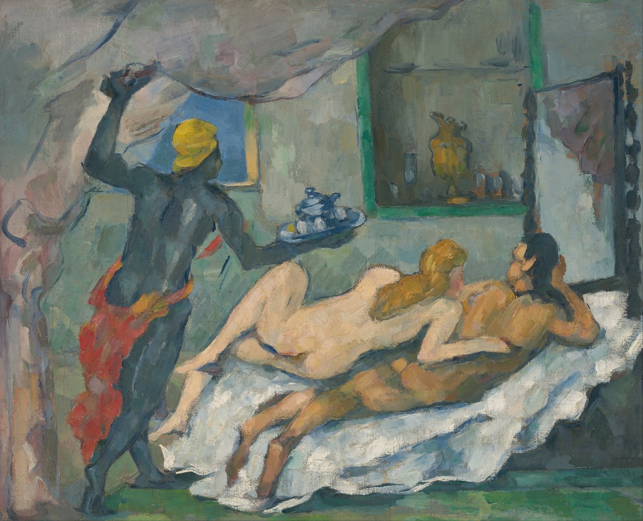 Eftermiddag i Neapel av Paul Cézanne