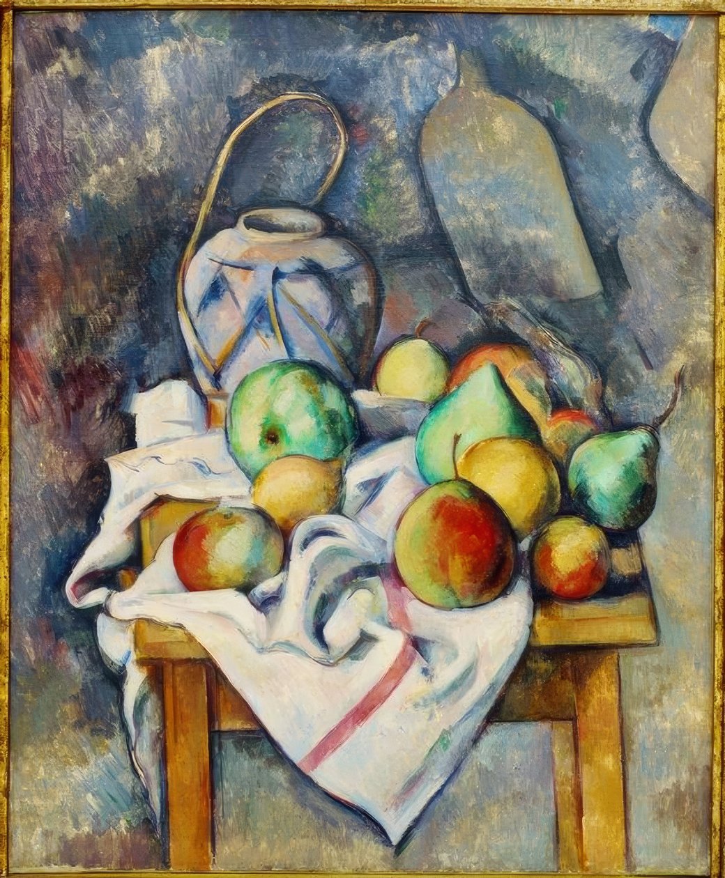 Halmleran av Paul Cézanne
