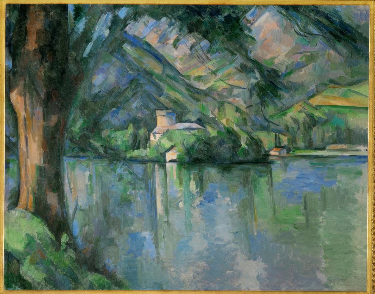 Annecysjön av Paul Cézanne