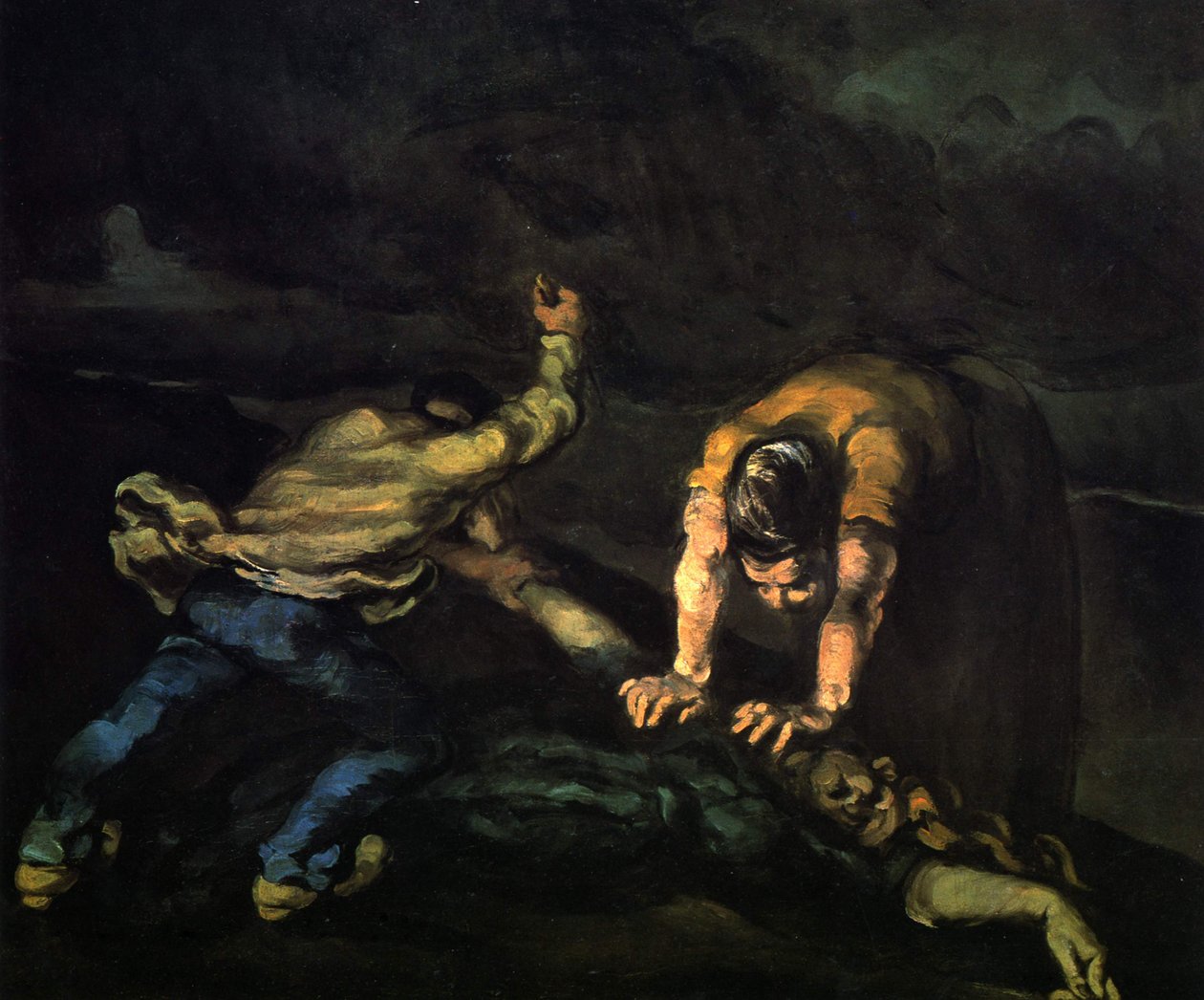 Mordet av Paul Cézanne