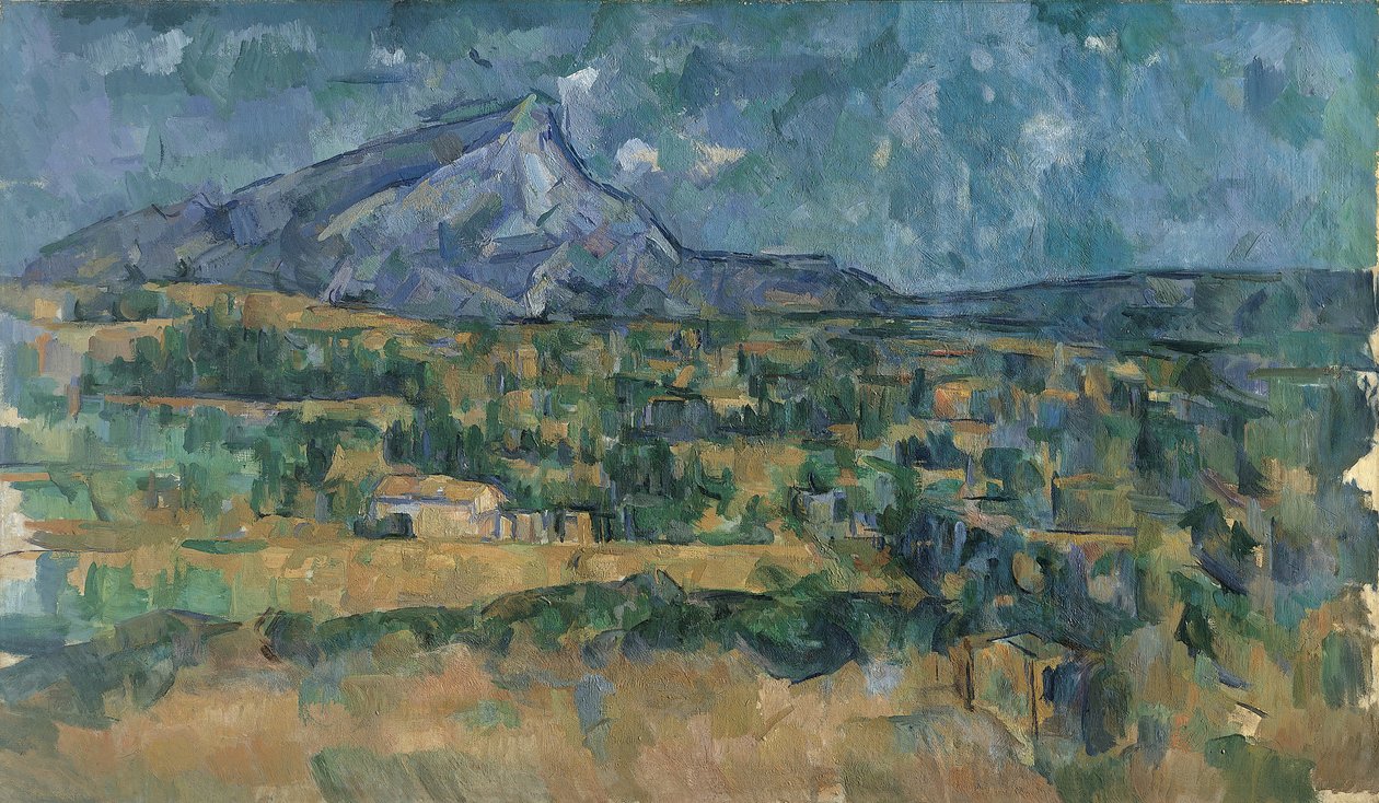 Mount Sainte-Victoire, ca. 1902-6. av Paul Cézanne