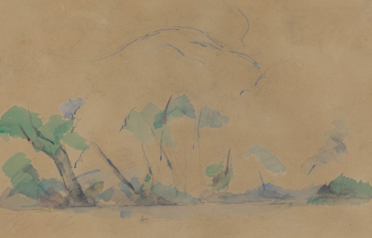 Mount Sainte-Victoire [framsidan] av Paul Cézanne