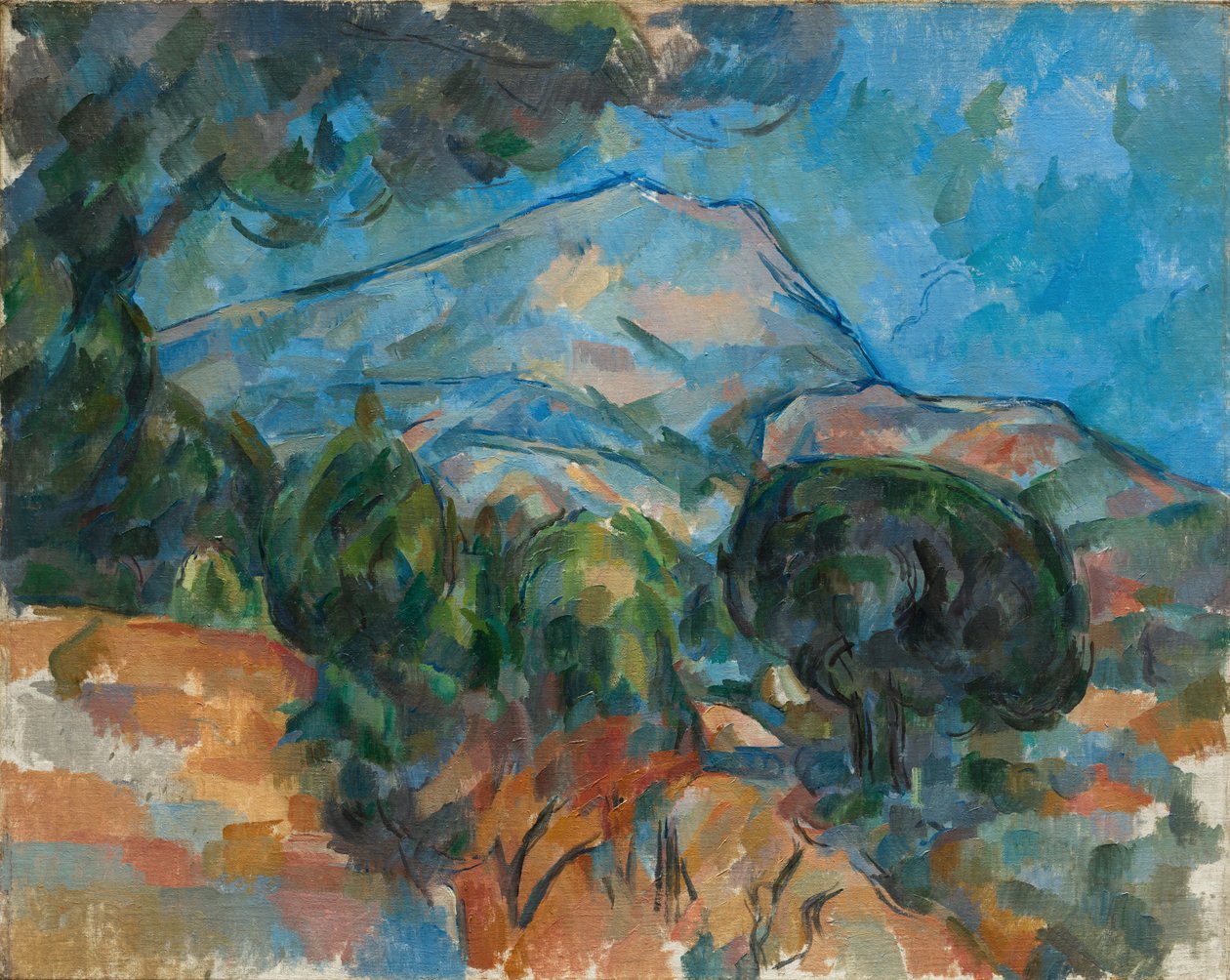 Mount Sainte-Victoire av Paul Cézanne