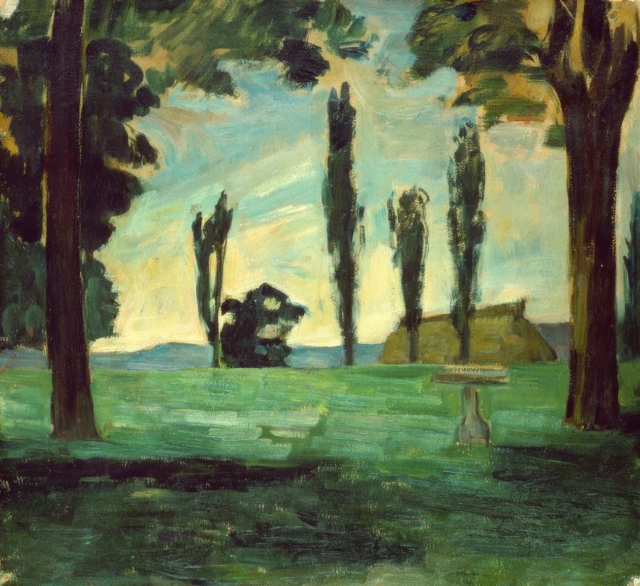 Landsbygden av Paul Cézanne