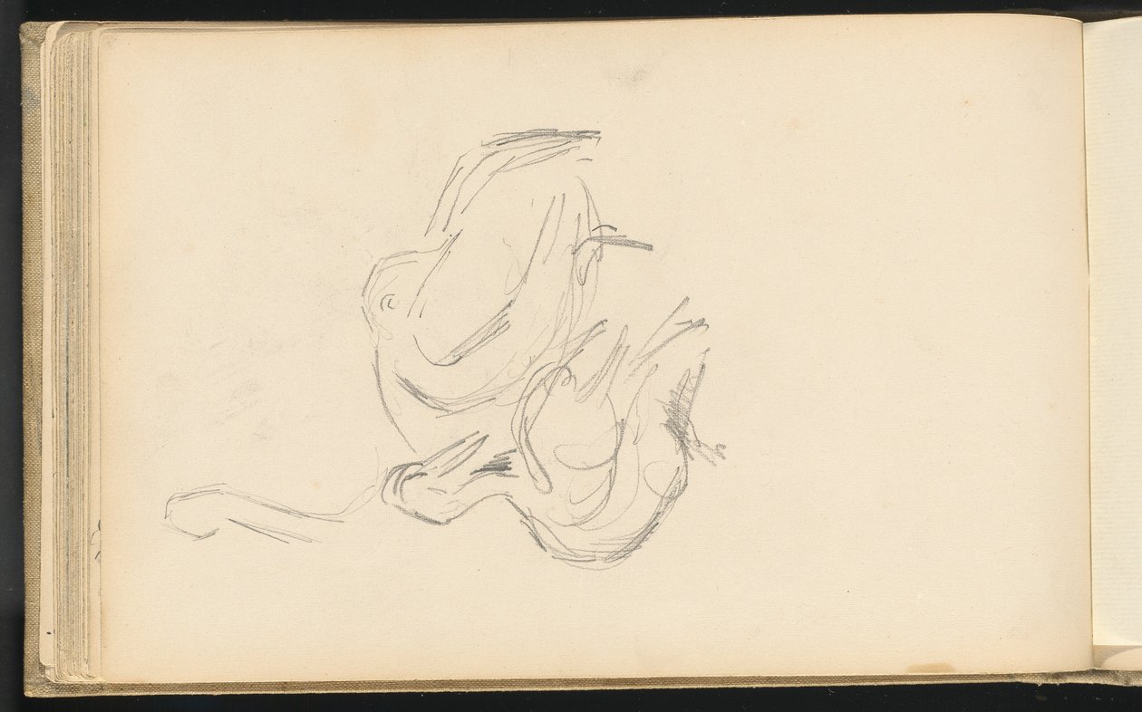 Pelikaner av Paul Cézanne