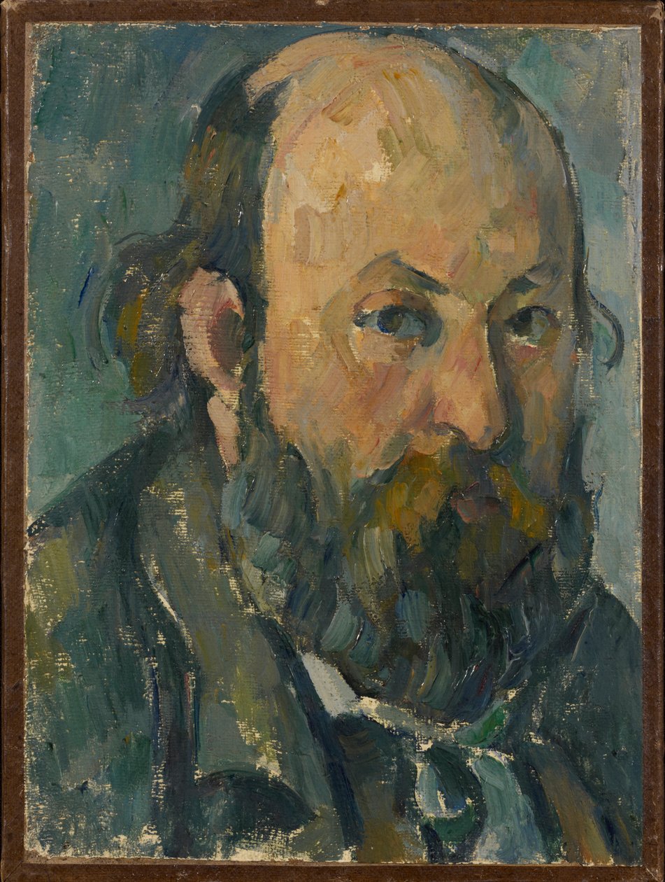 Självporträtt, 1877-1878. av Paul Cézanne