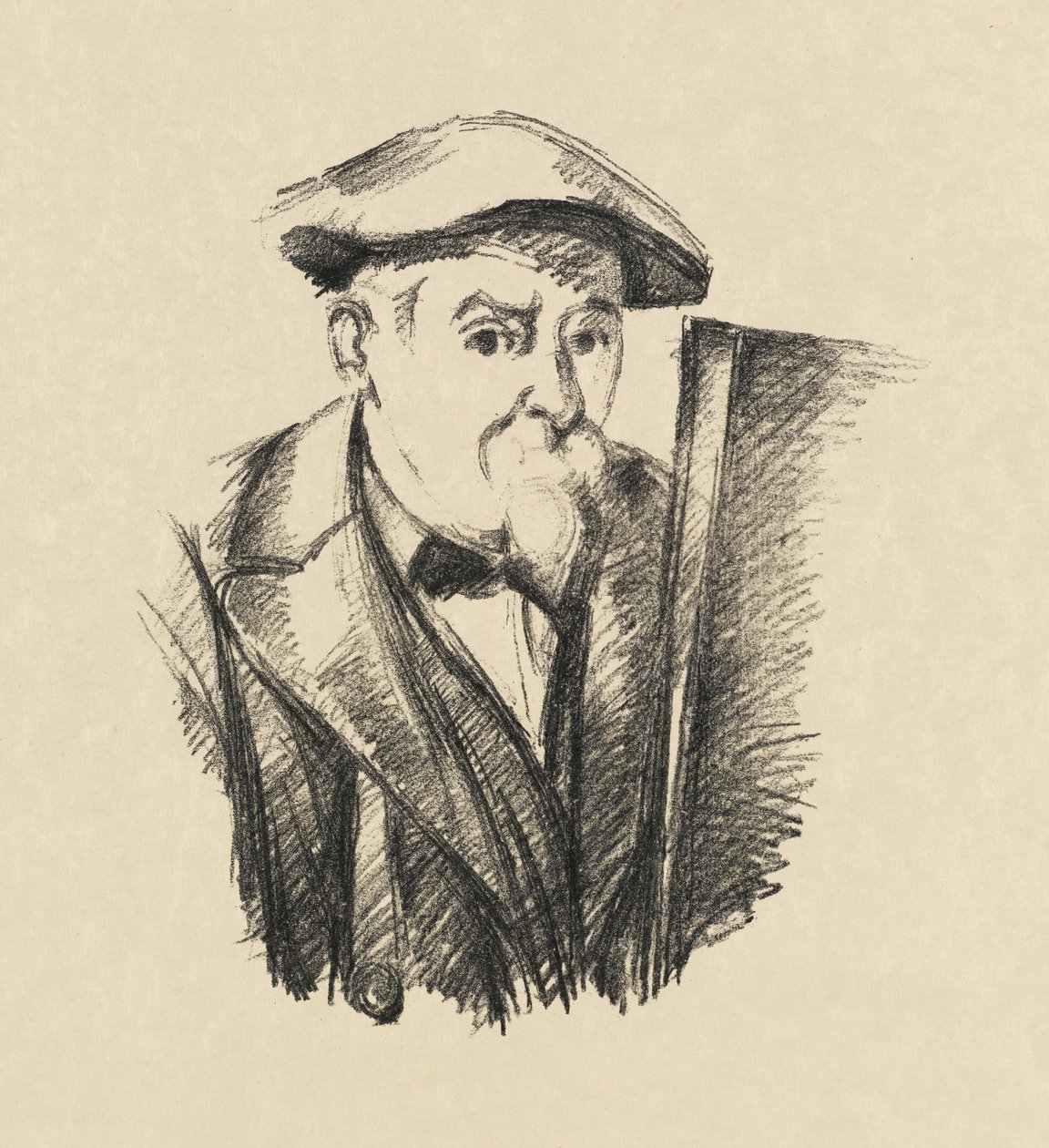 Självporträtt, 1899. av Paul Cézanne