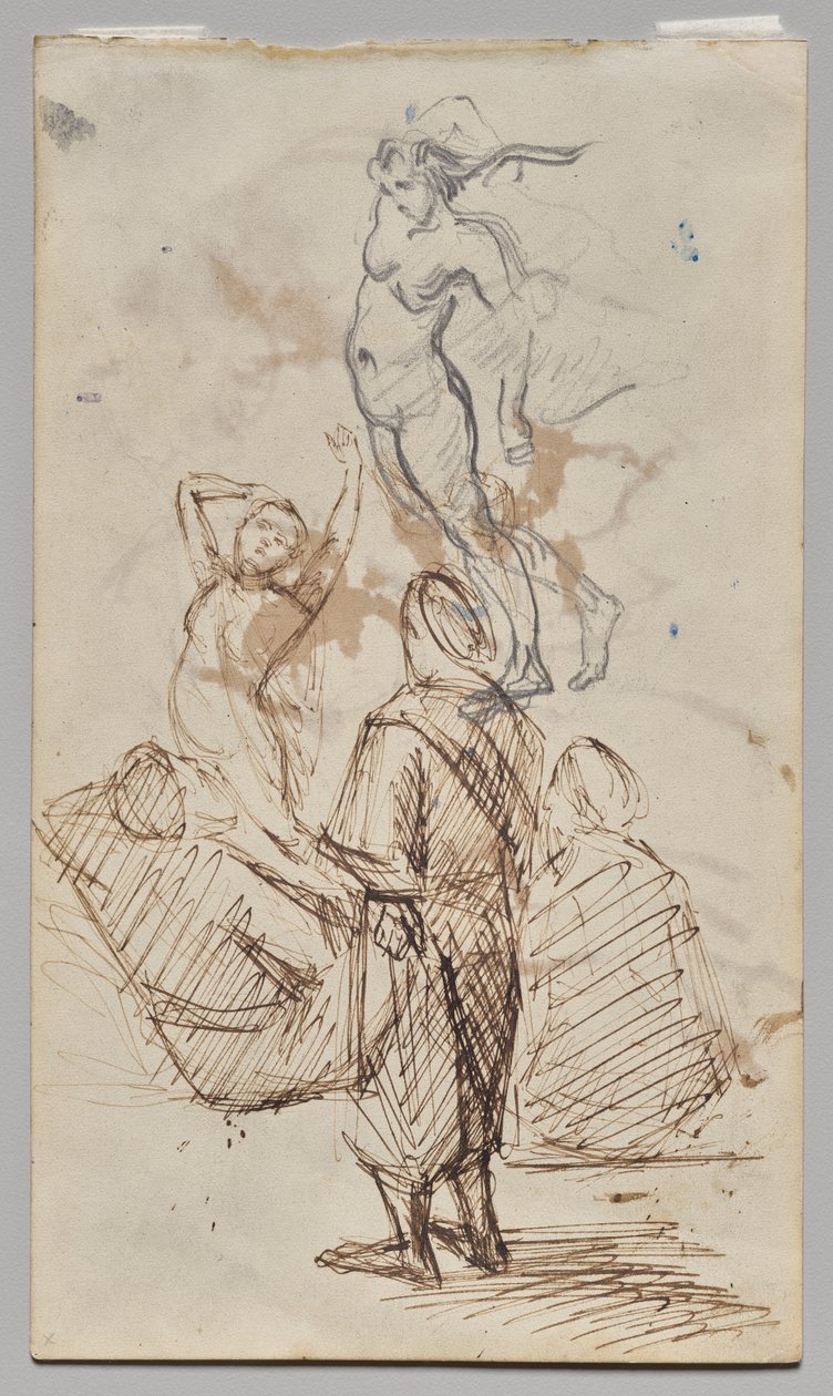 Studieblad av Paul Cézanne