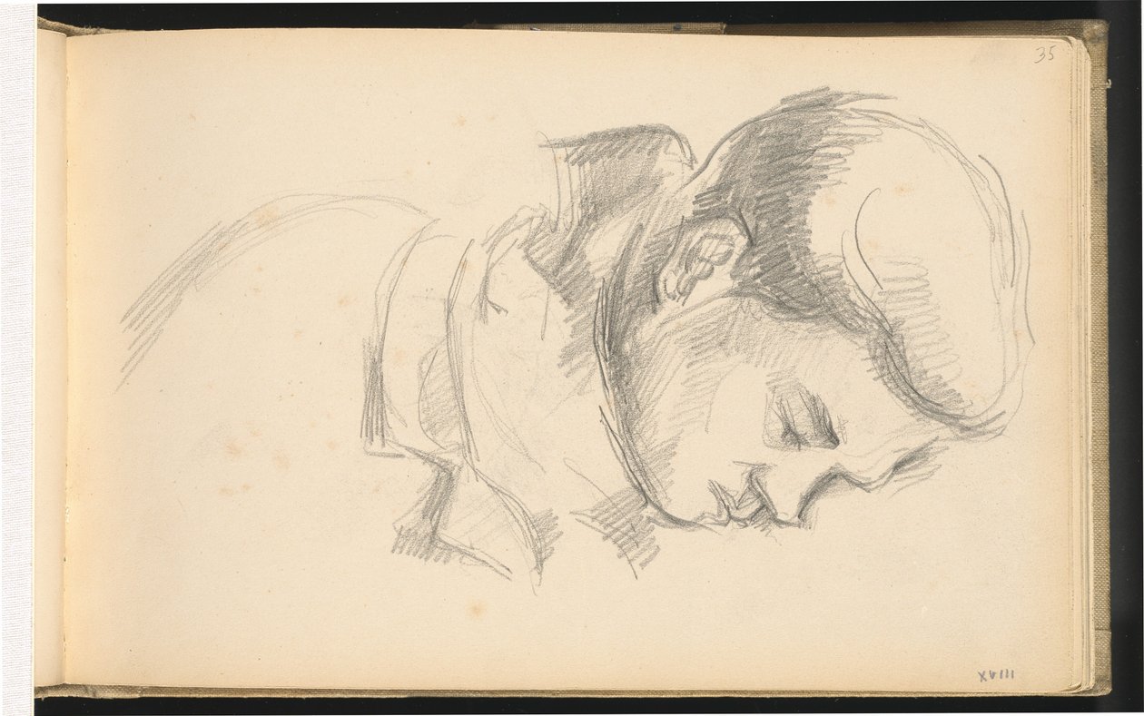 Konstnärens son av Paul Cézanne