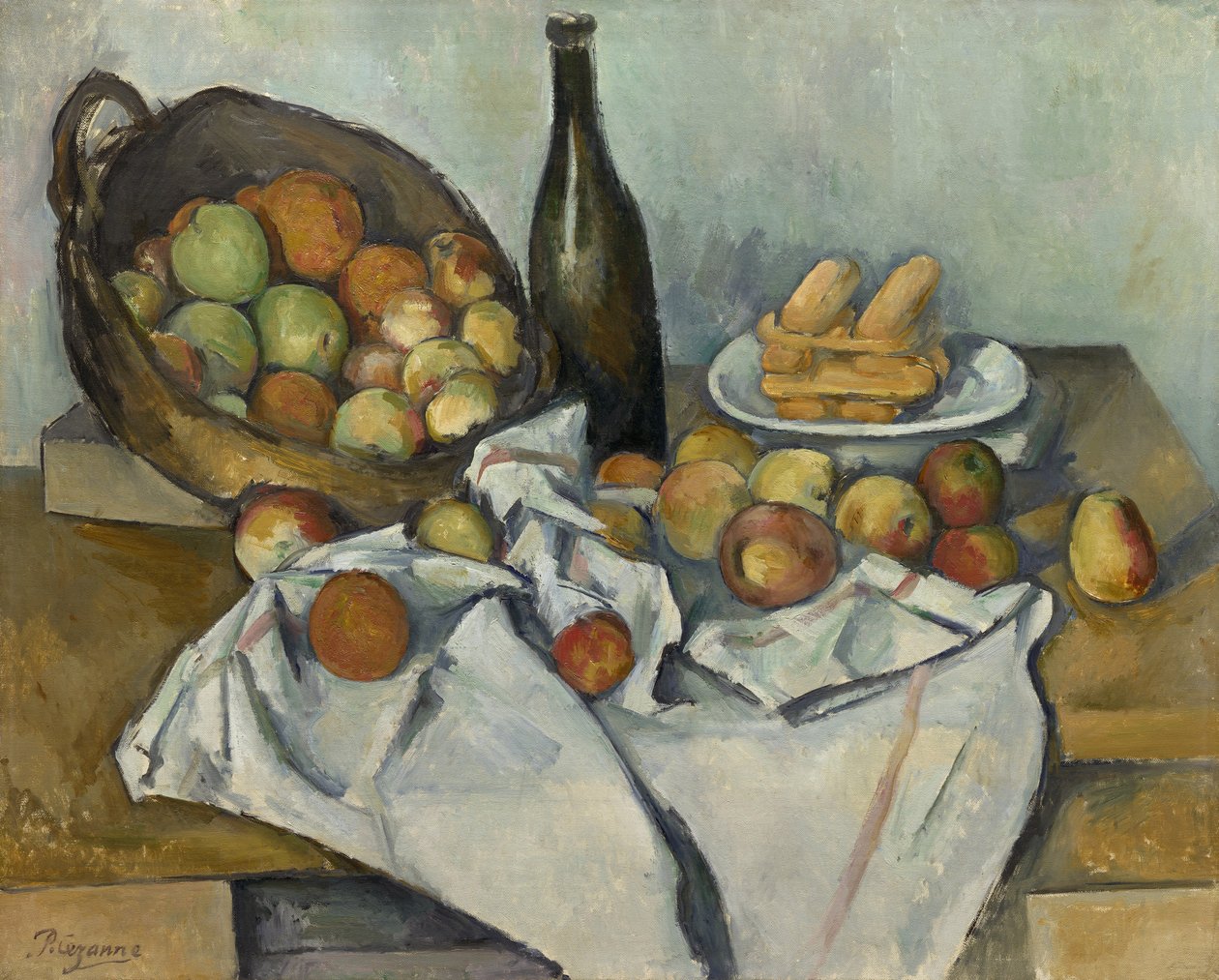 Äpplekorgen, c.1893 av Paul Cézanne