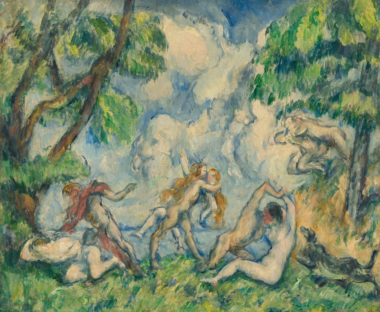 Slaget om kärleken av Paul Cézanne