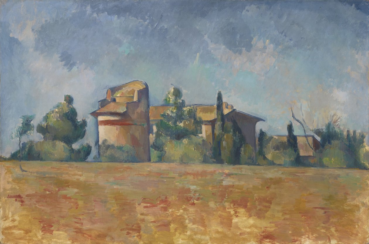 Duvslaget vid Bellevue, 1888-92 av Paul Cézanne
