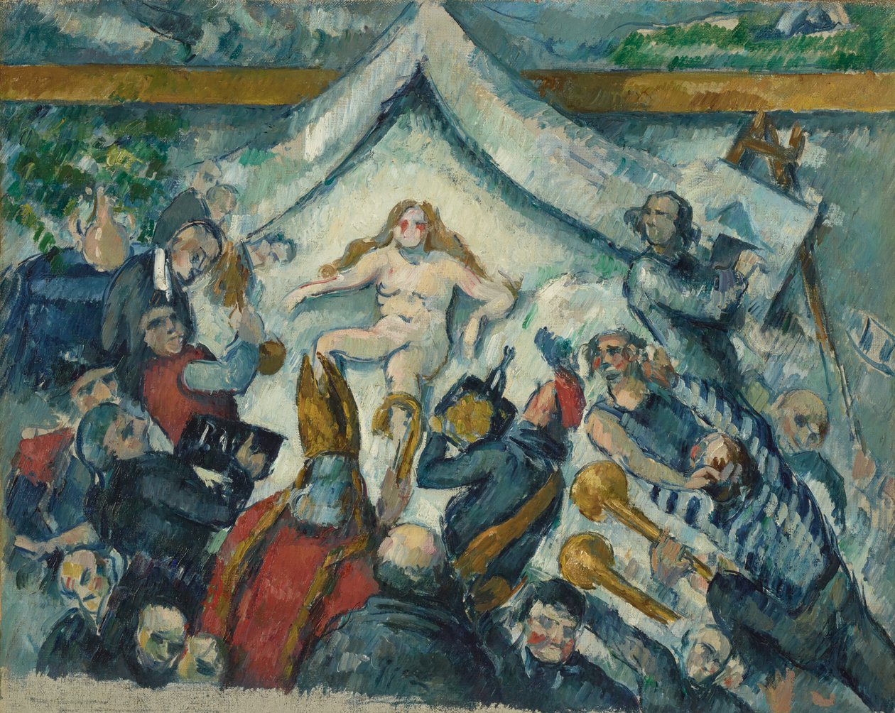Den eviga kvinnan av Paul Cézanne