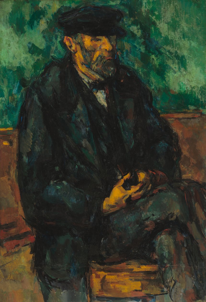 Trädgårdsmästaren Vallier av Paul Cézanne
