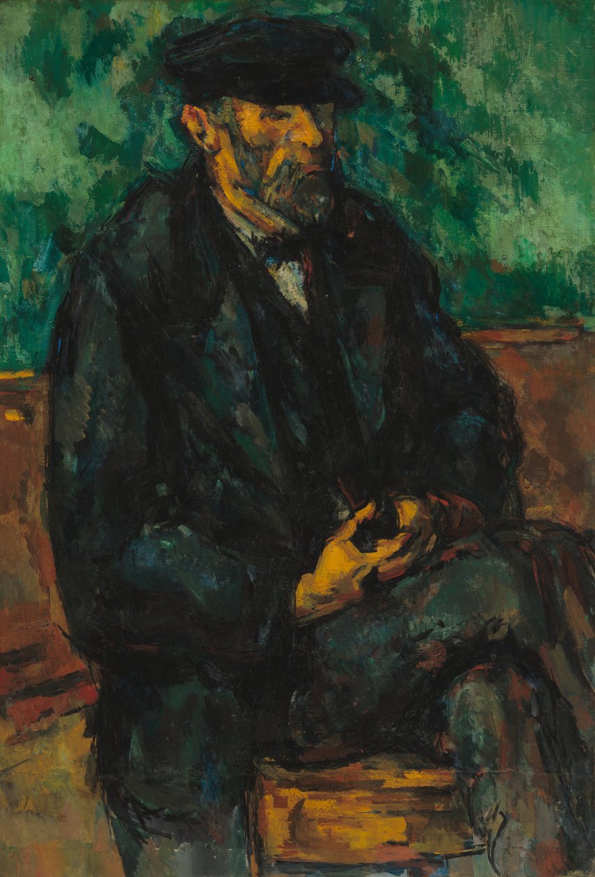Trädgårdsmästaren Vallier, 1906. av Paul Cézanne