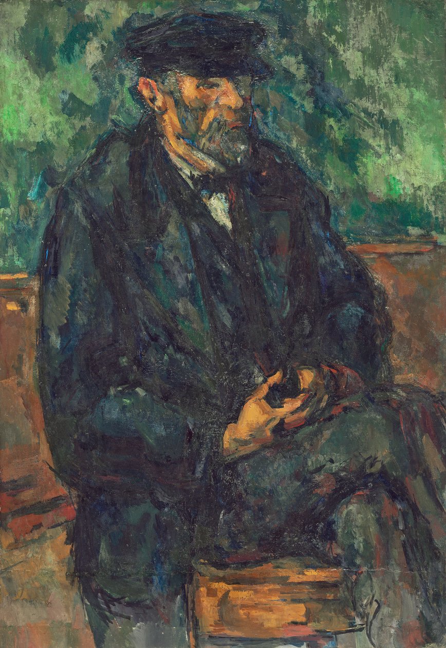 Trädgårdsmästaren Vallier, 1906 av Paul Cézanne