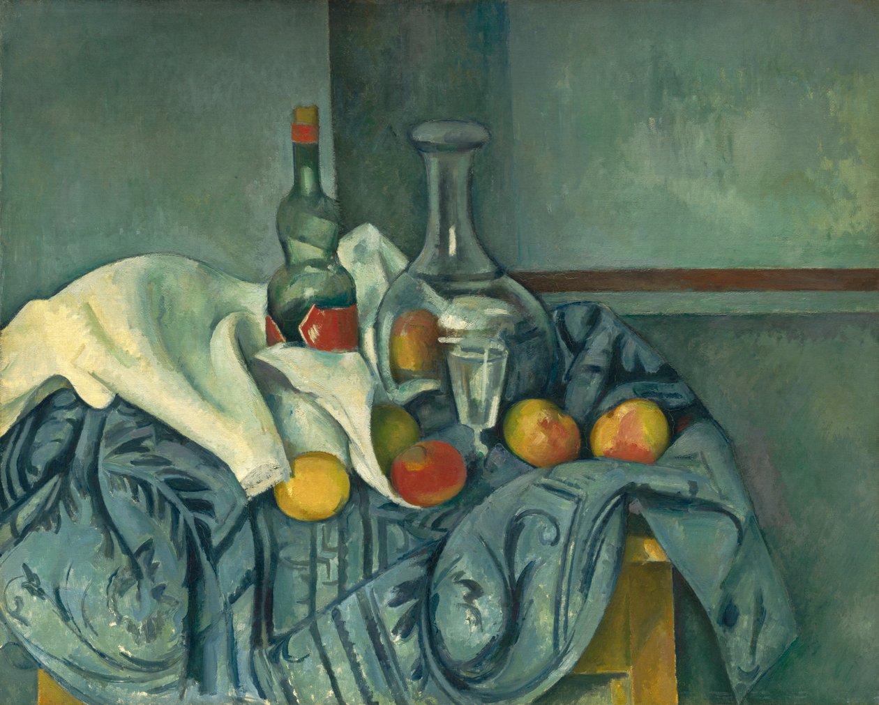 Pepparmyntsflaskan av Paul Cézanne