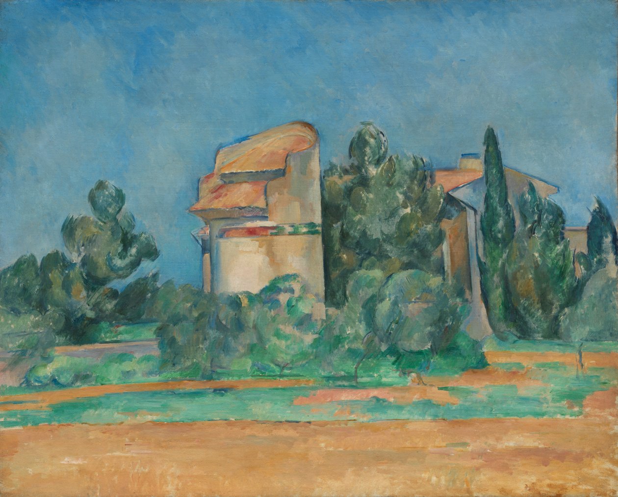 Pigeon Tower på Bellevue av Paul Cézanne