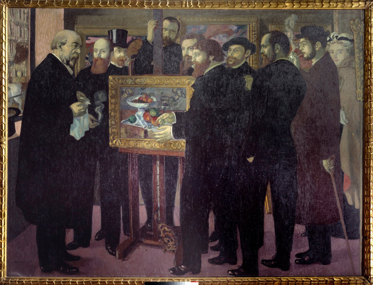 Hyllning till Cezanne av Paul Cézanne