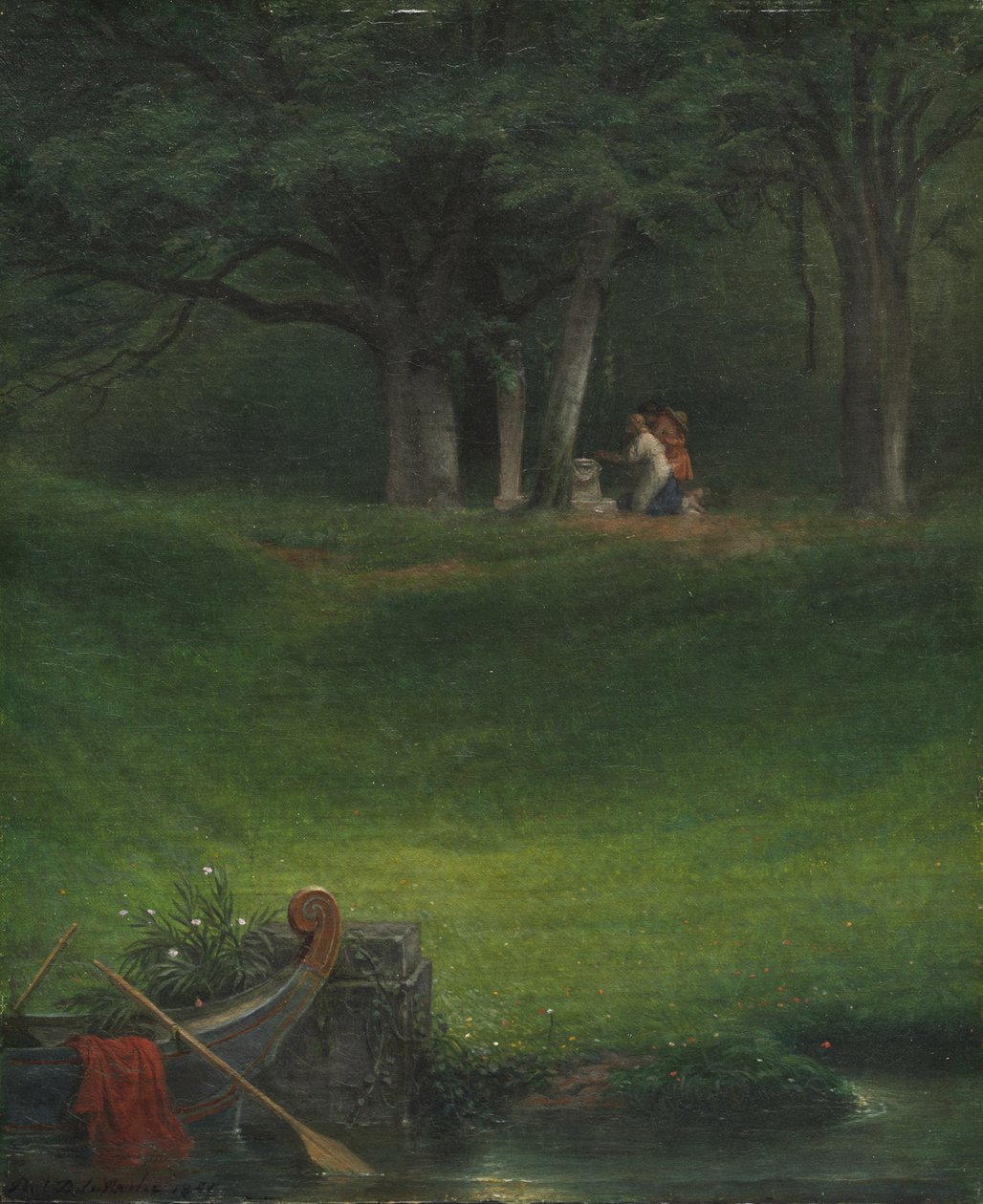 Offer till Gud Pan av Paul Delaroche