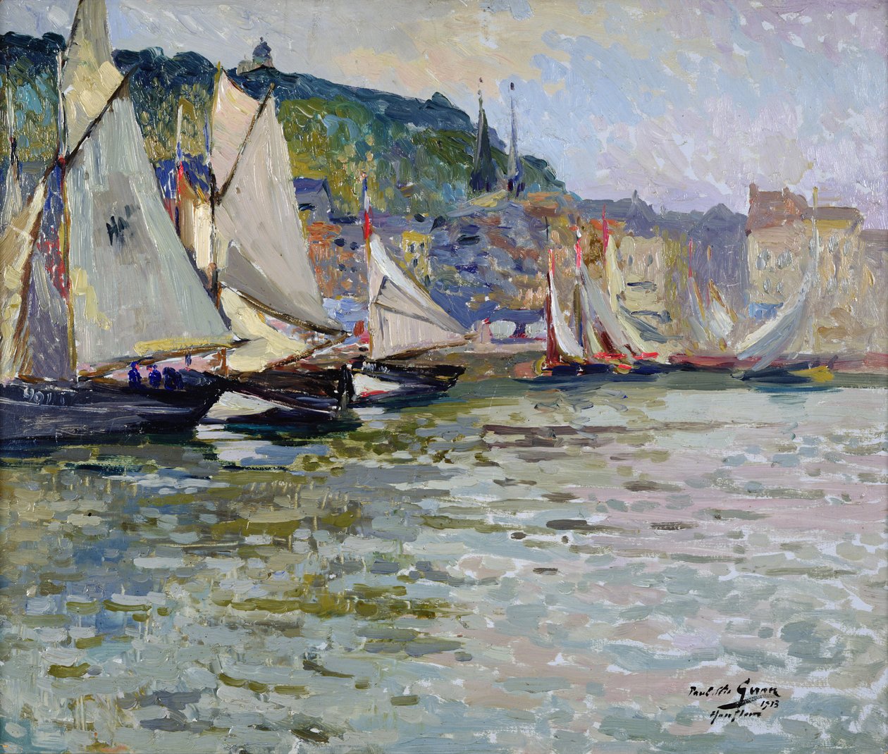 Honfleur av Paul Elie Gernez
