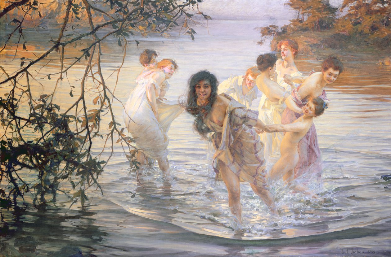 Happy Games, 1899 av Paul Emile Chabas