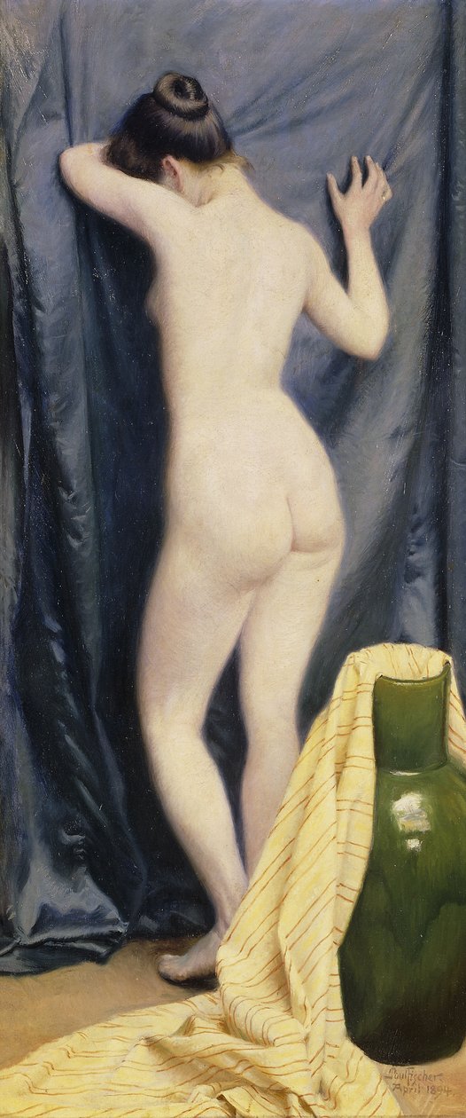 Modellen, 1894 av Paul Fischer