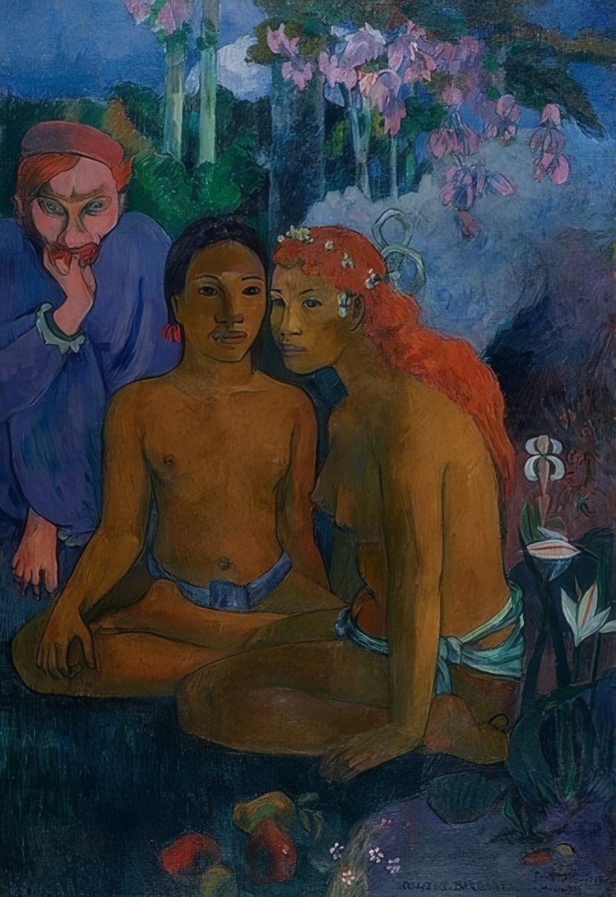Barbariska berättelser (Contes barbaren). 1902 av Paul Gauguin