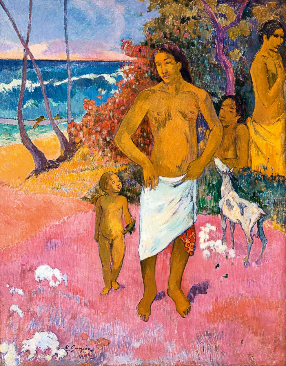 Badgäster. av Paul Gauguin