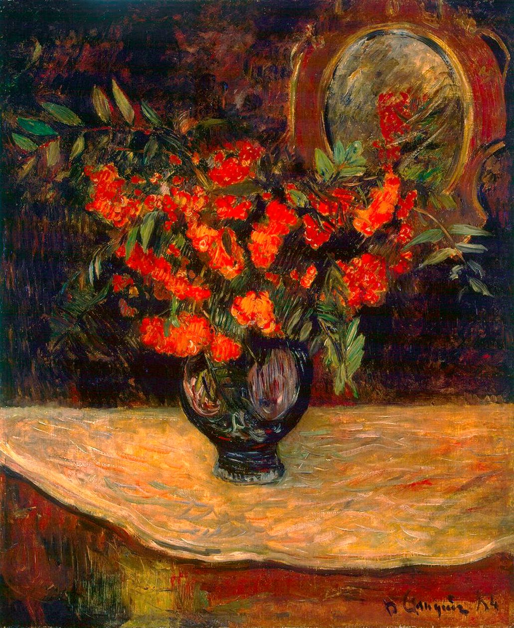 Bukett, 1884. av Paul Gauguin