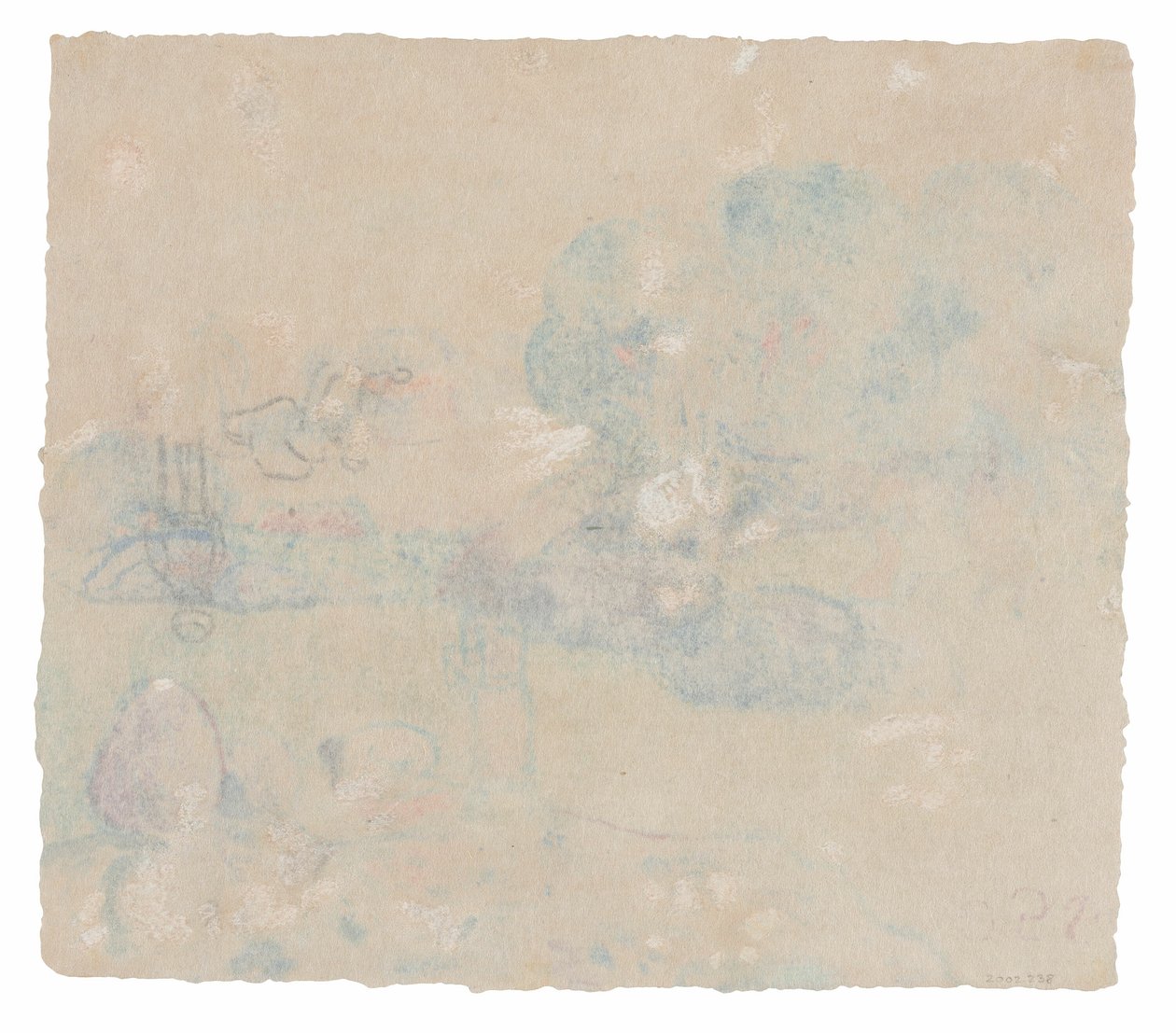 Bretonska bönder av Paul Gauguin