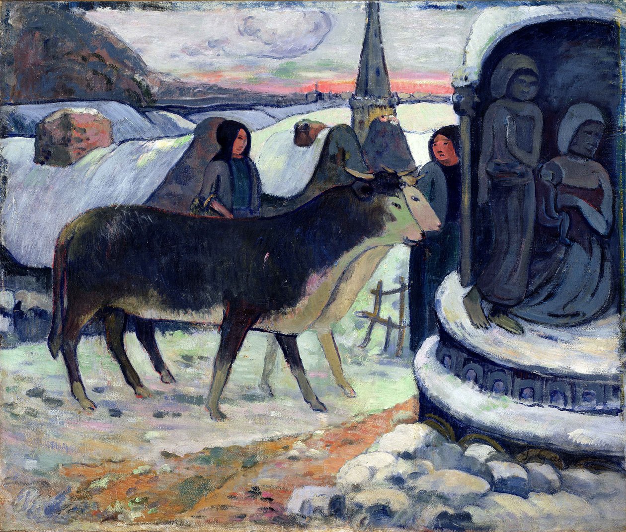 Julnatt, ca 1902-3 (olja på duk) av Paul Gauguin