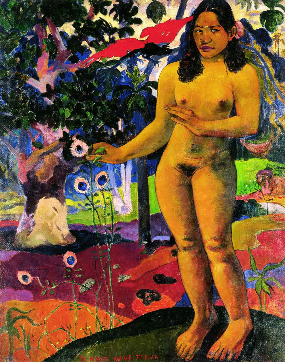Det förtjusande landet (Te Nave Nave Fenua) av Paul Gauguin