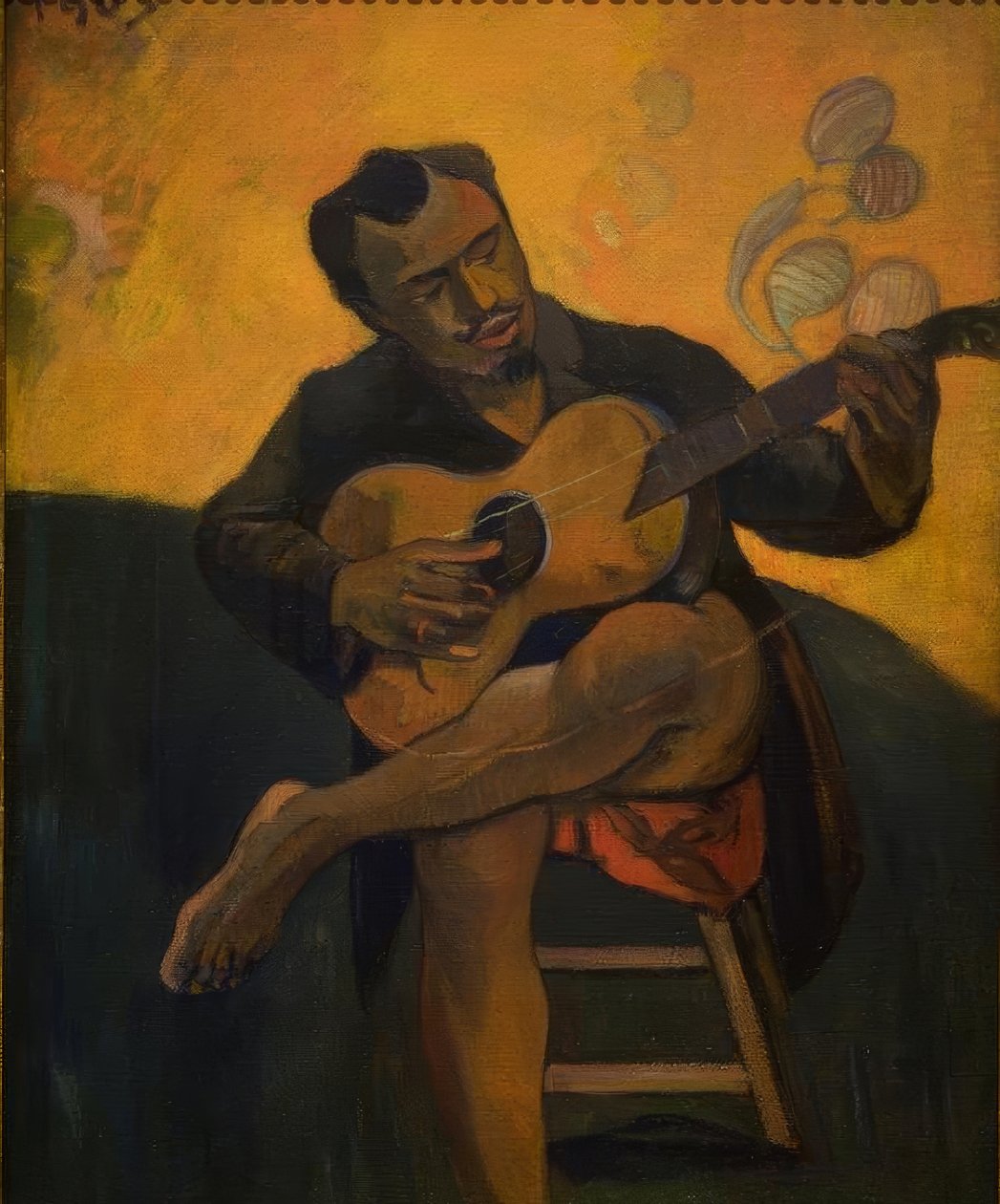 Gitarrspelaren av Paul Gauguin
