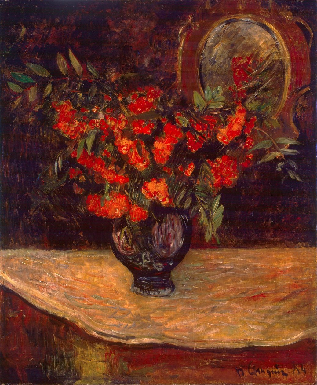 Franska: Bouquet de sorbier Bouquet av Paul Gauguin