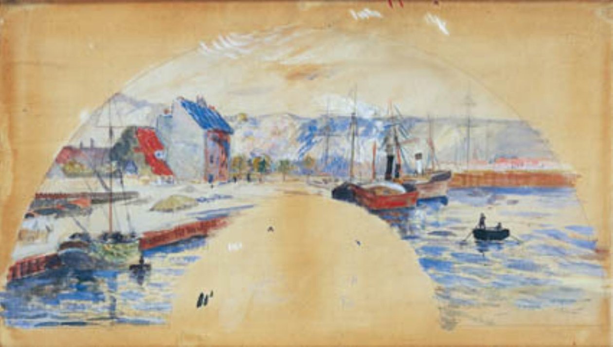 Hamnfest av Paul Gauguin