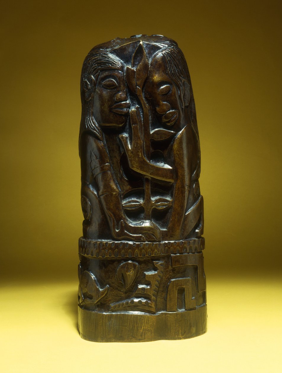 Hina och Te Fatou, av Paul Gauguin