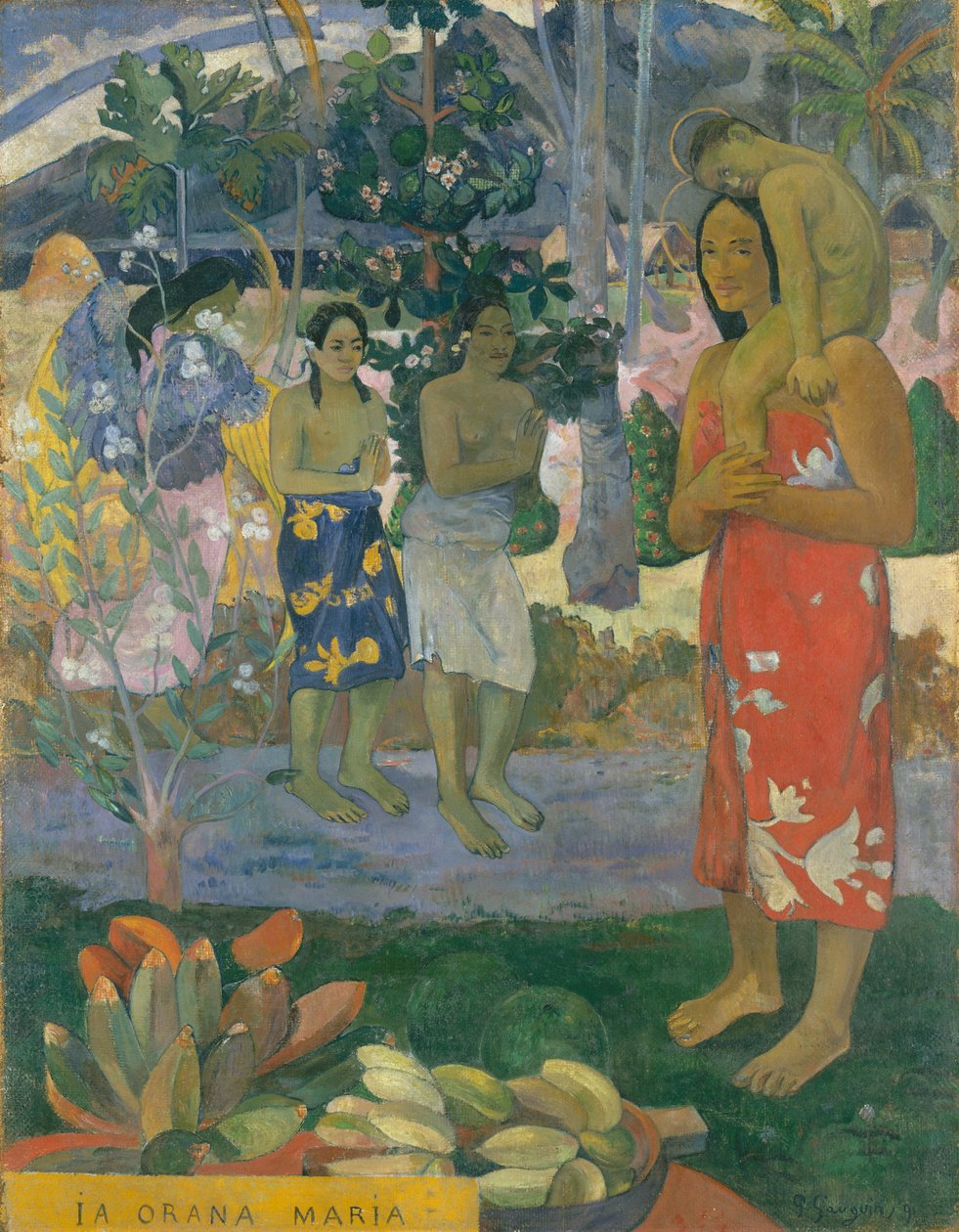 Hejdå Maria av Paul Gauguin