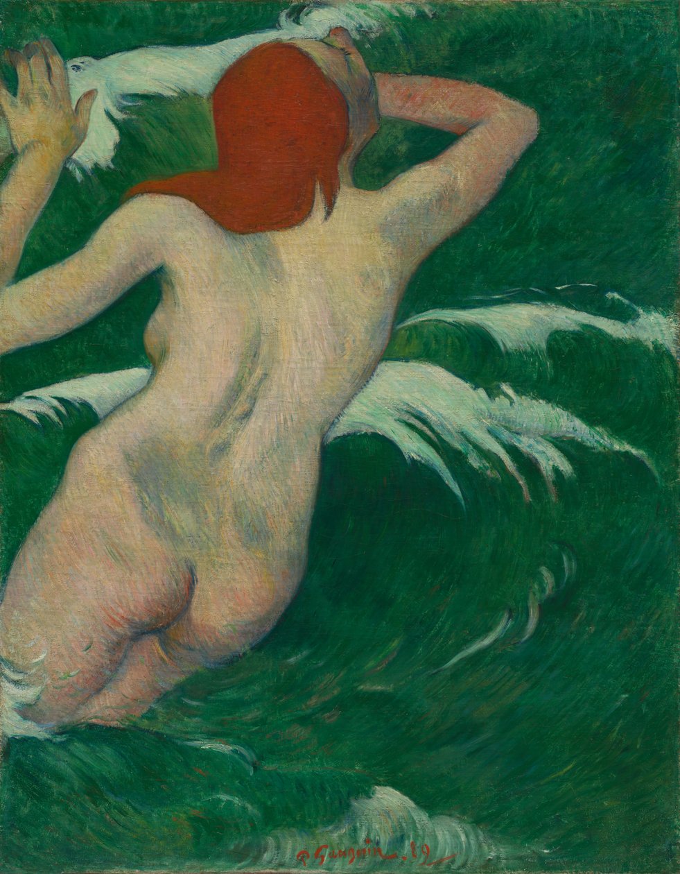 I vågorna av Paul Gauguin
