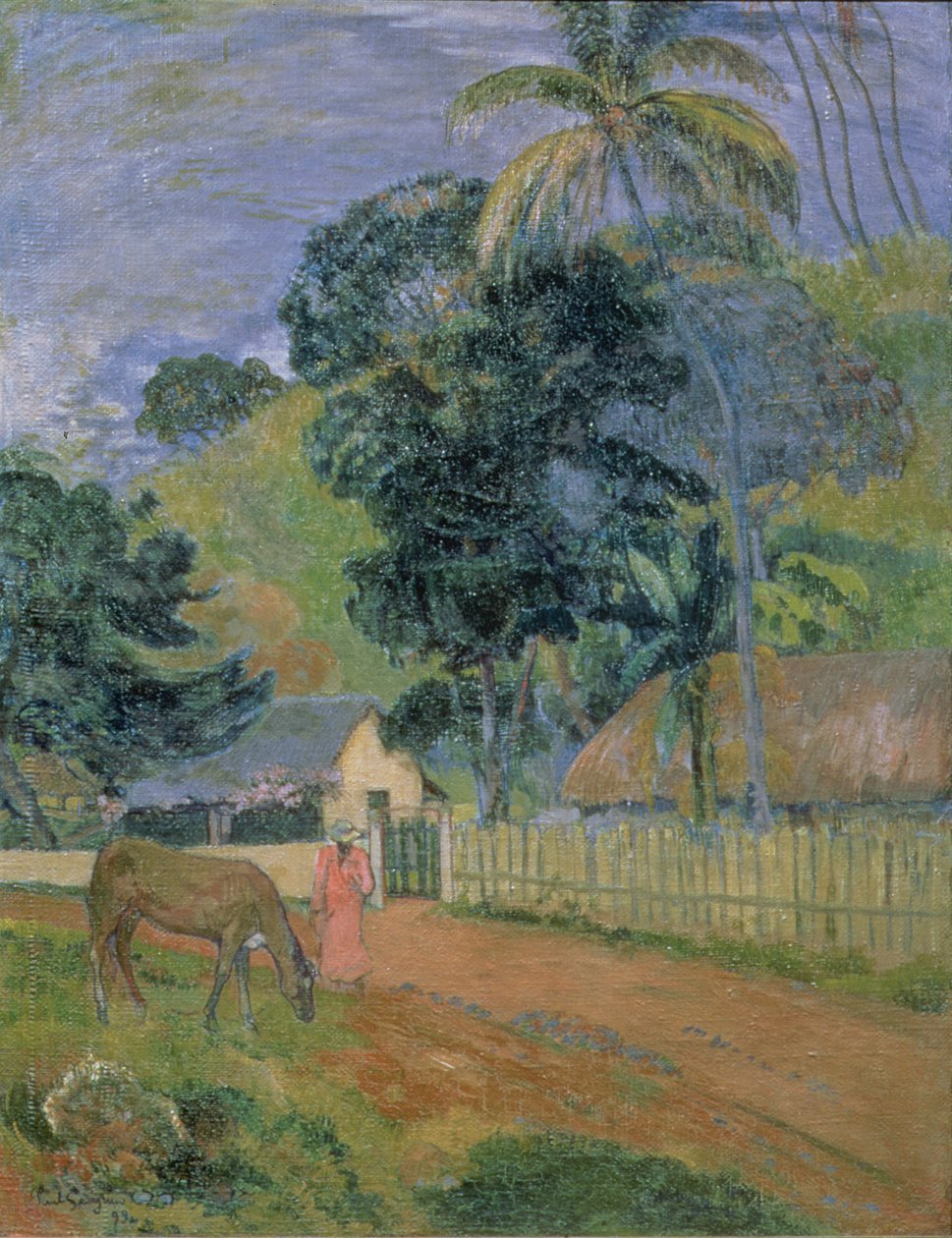 Landskap av Paul Gauguin